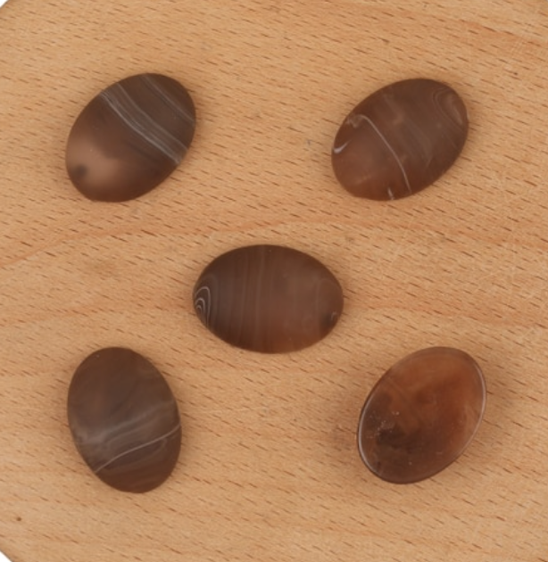 Small Oval Matte Swirls Centerpeices