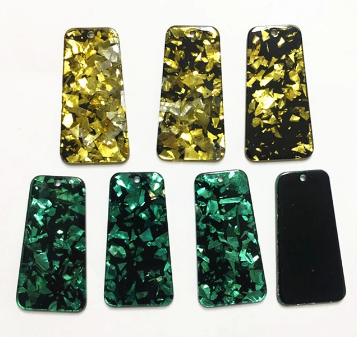 Short Chip Glitter Slabs