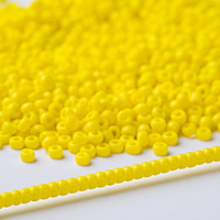 Yellow Miyuki Seed Beads 11