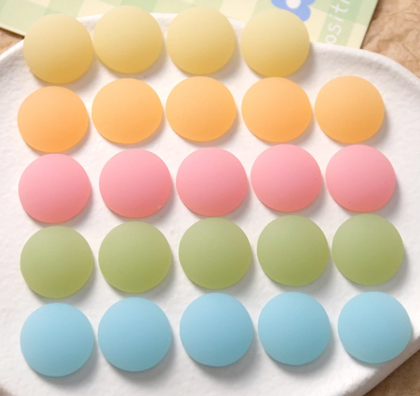 19mm Matte Round Pastel Centerpieces