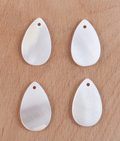 Shell teardrop Centerpieces 15x25mm