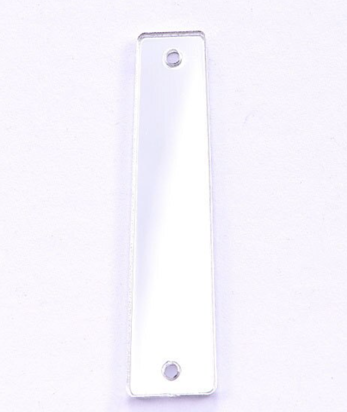 9x36mm Acrylic Trapezoid Mirror Centerpieces