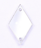 15x25mm Acrylic Diamond Mirror Centerpieces