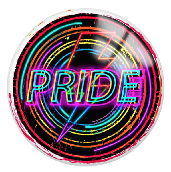 20mm Neon Pride Glass Cabochons