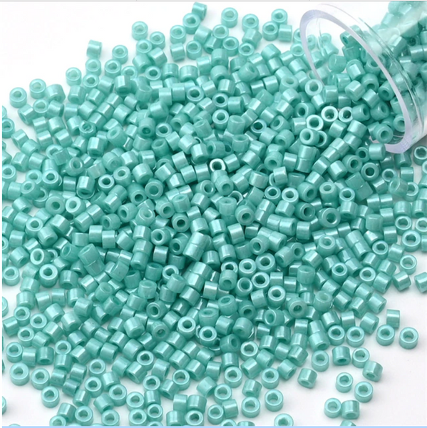 Delica Beads Green Turquoise