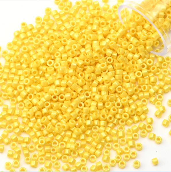 Delica Beads Yellow