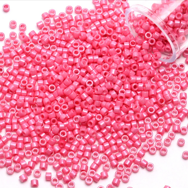 Delica Beads Berry Pink