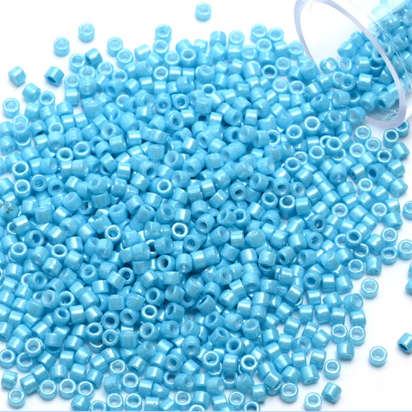 Delica Beads Bright Blue Turquoise