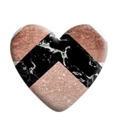 Geometric Resin Heart