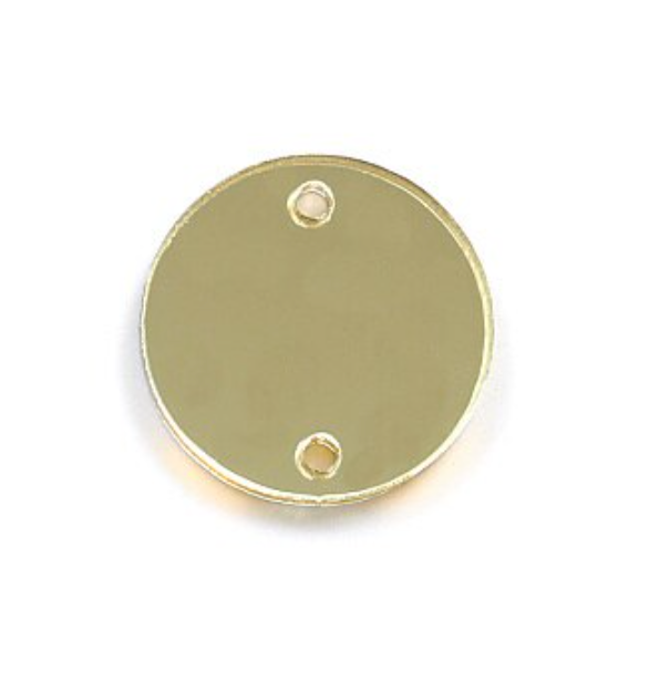 16mm Gold Acrylic Circle Mirror Centerpieces