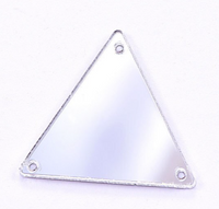 23x23mm Acrylic Triangle Mirror Centerpieces