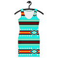 Native Print Sublimation Dress