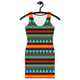 Native Print Sublimation Dress