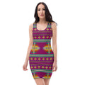 Native Print Sublimation Dress
