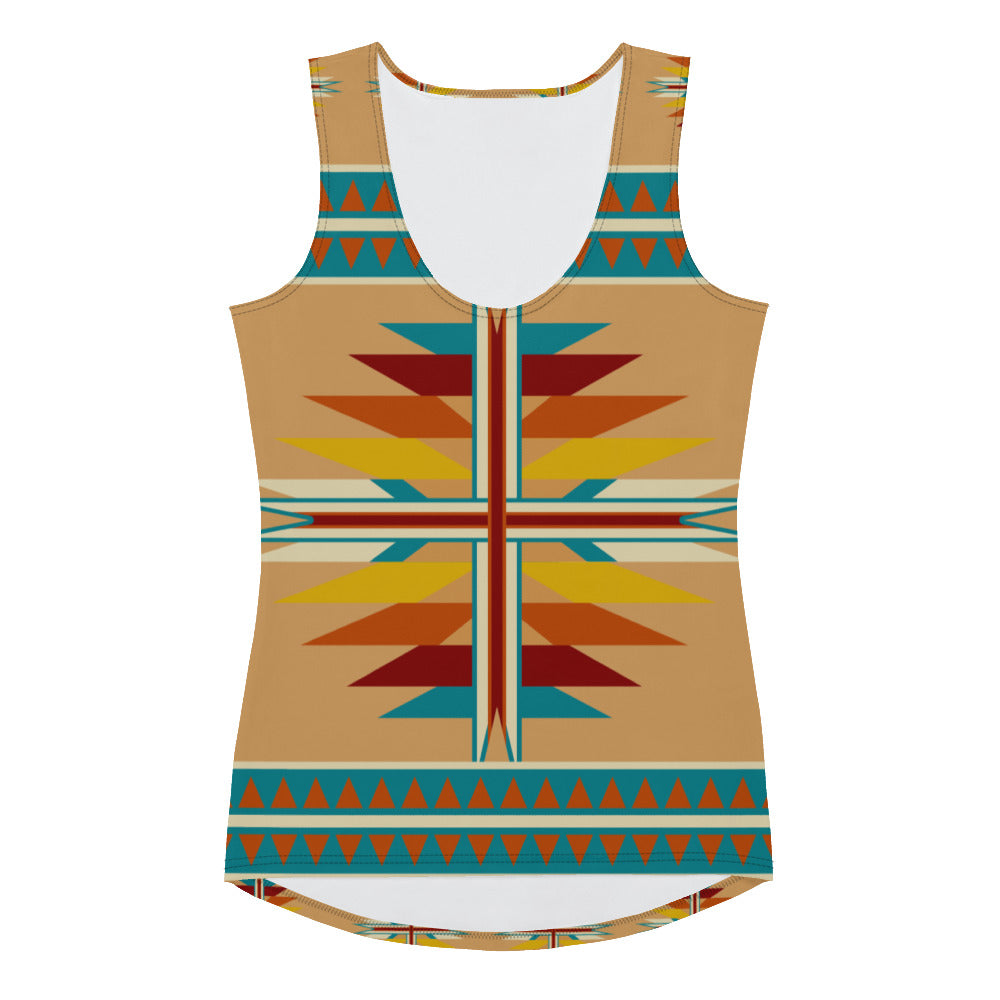 Native Print Sublimation Tank Top
