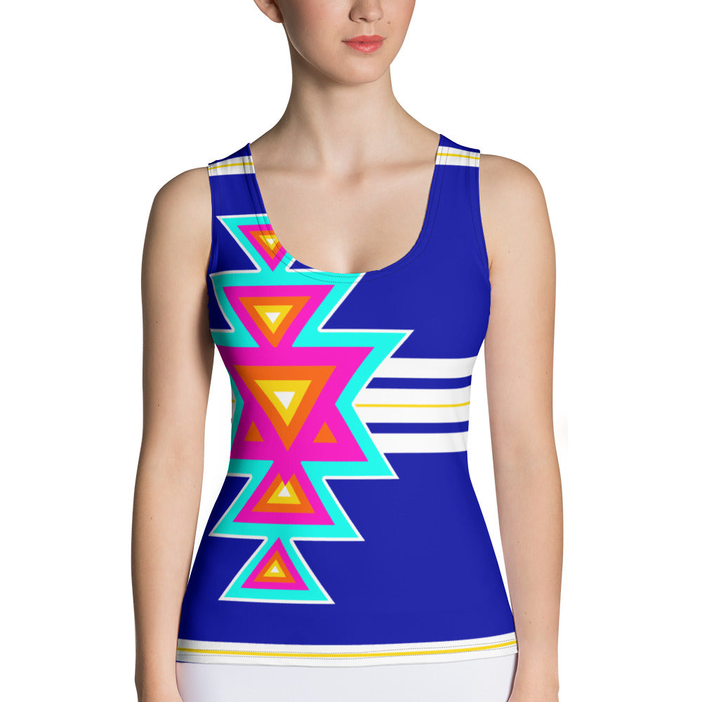 Native Print Sublimation Tank Top