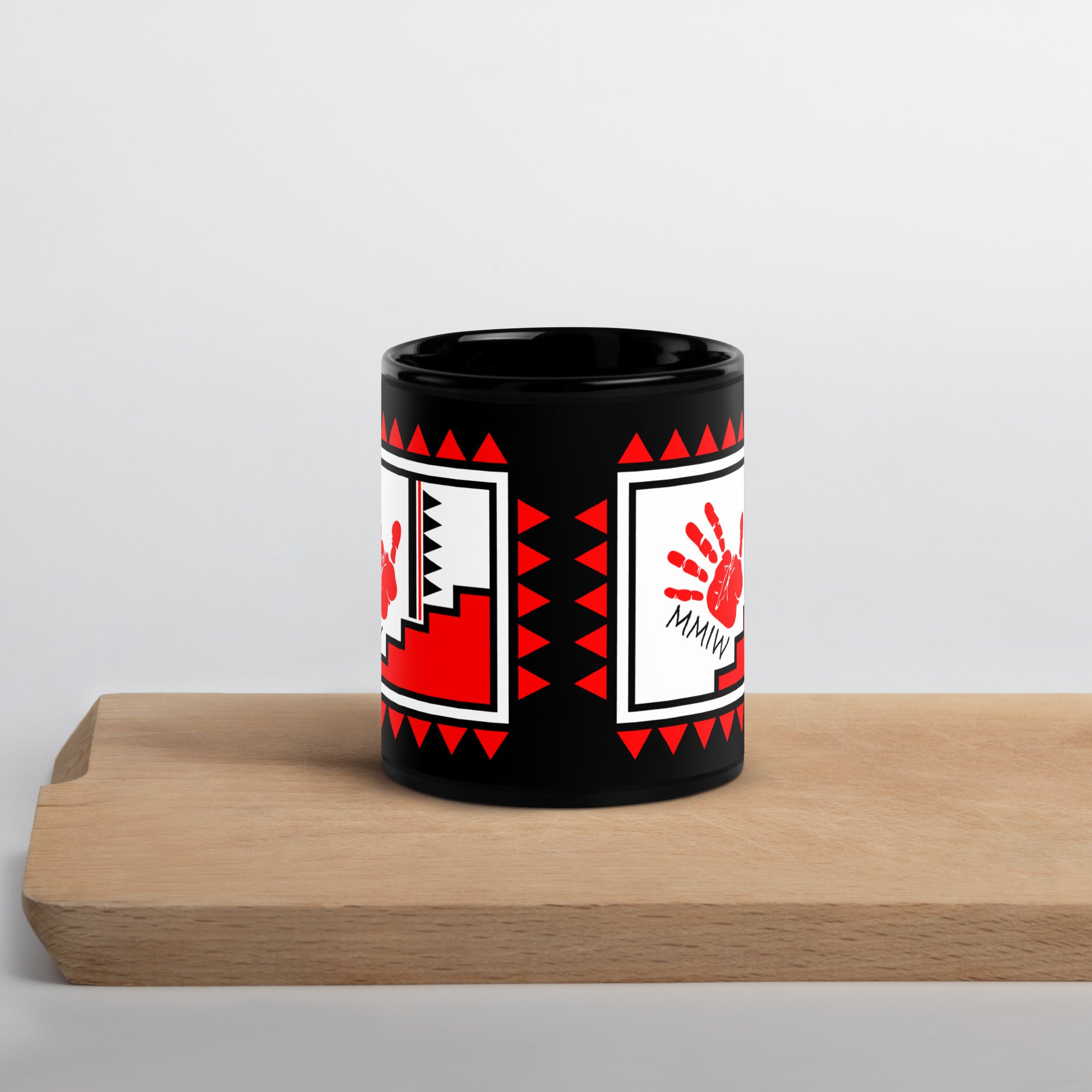 MMIW Black Glossy Mug