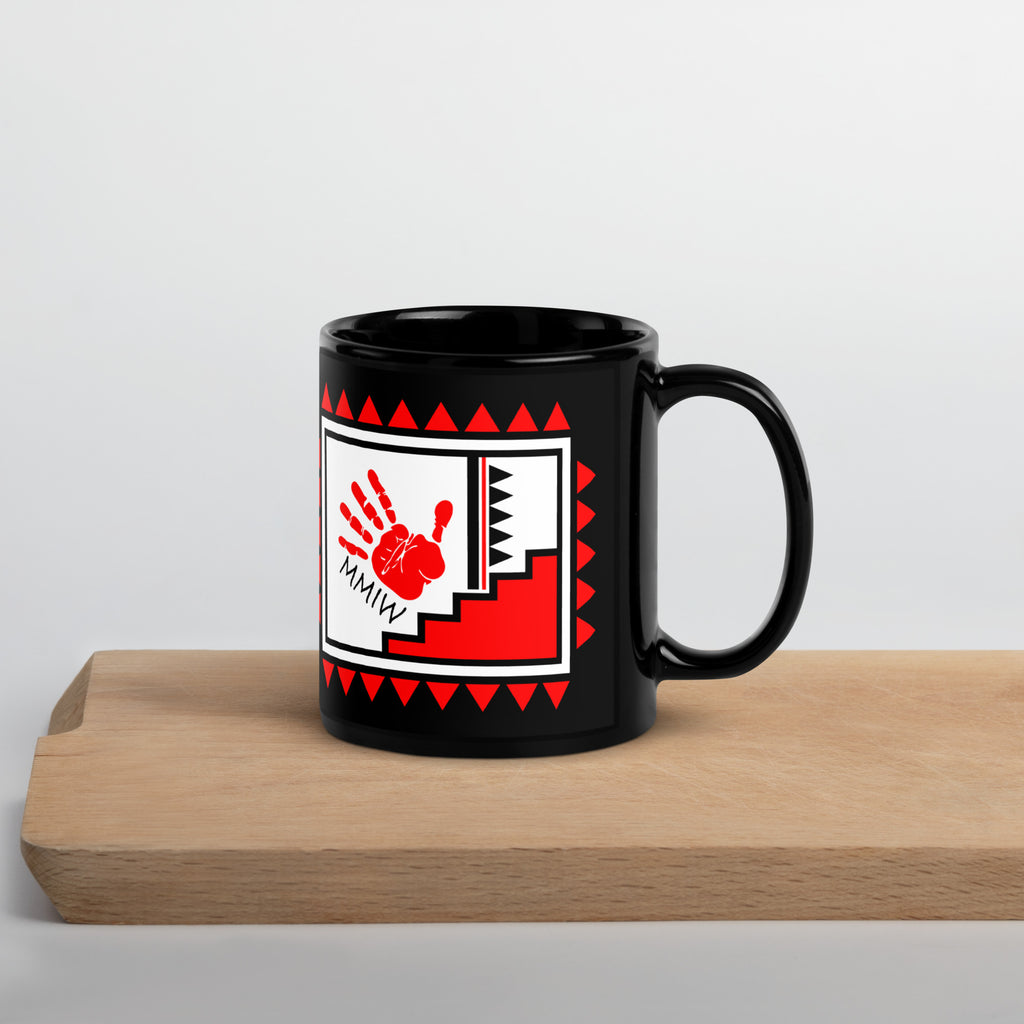 MMIW Black Glossy Mug