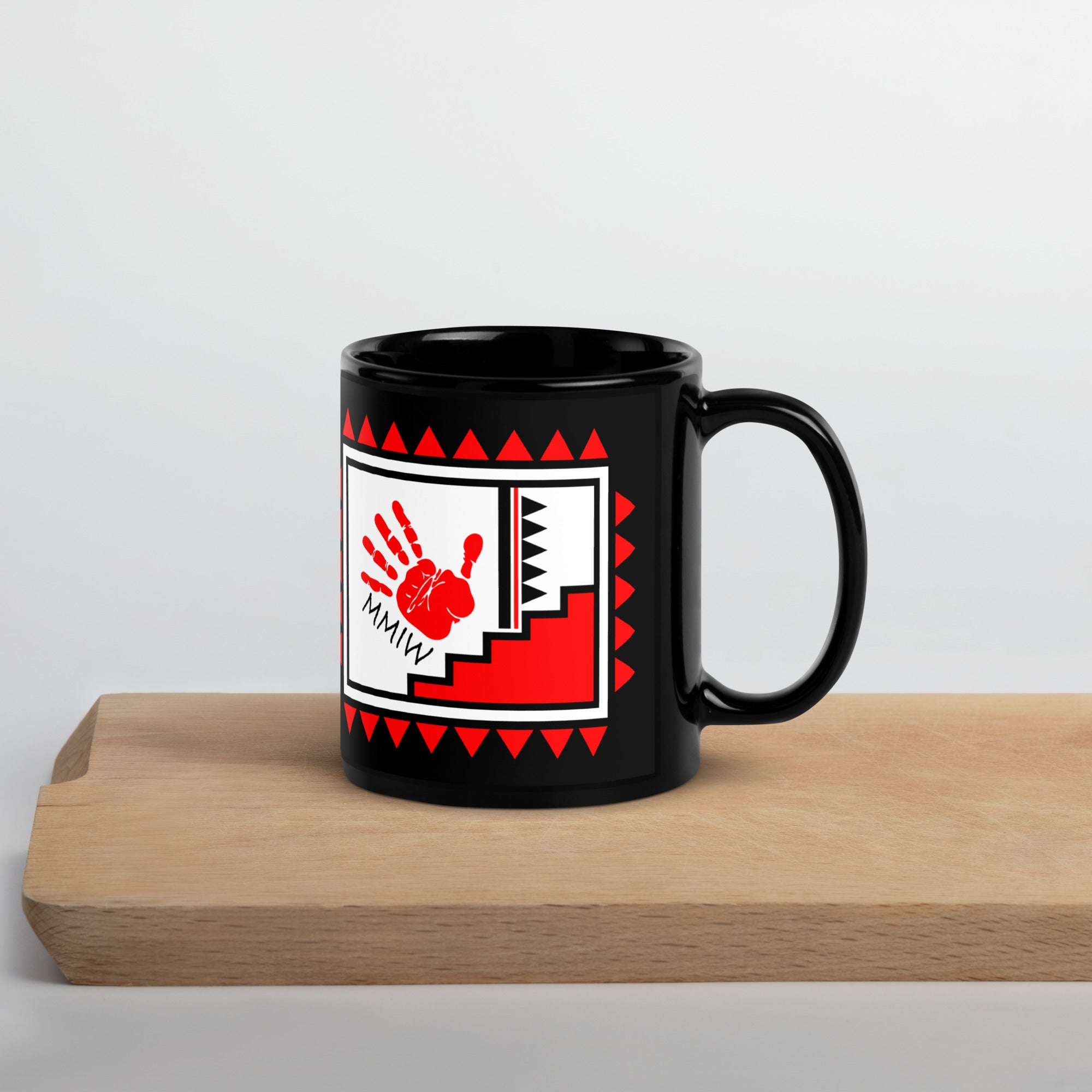 MMIW Black Glossy Mug