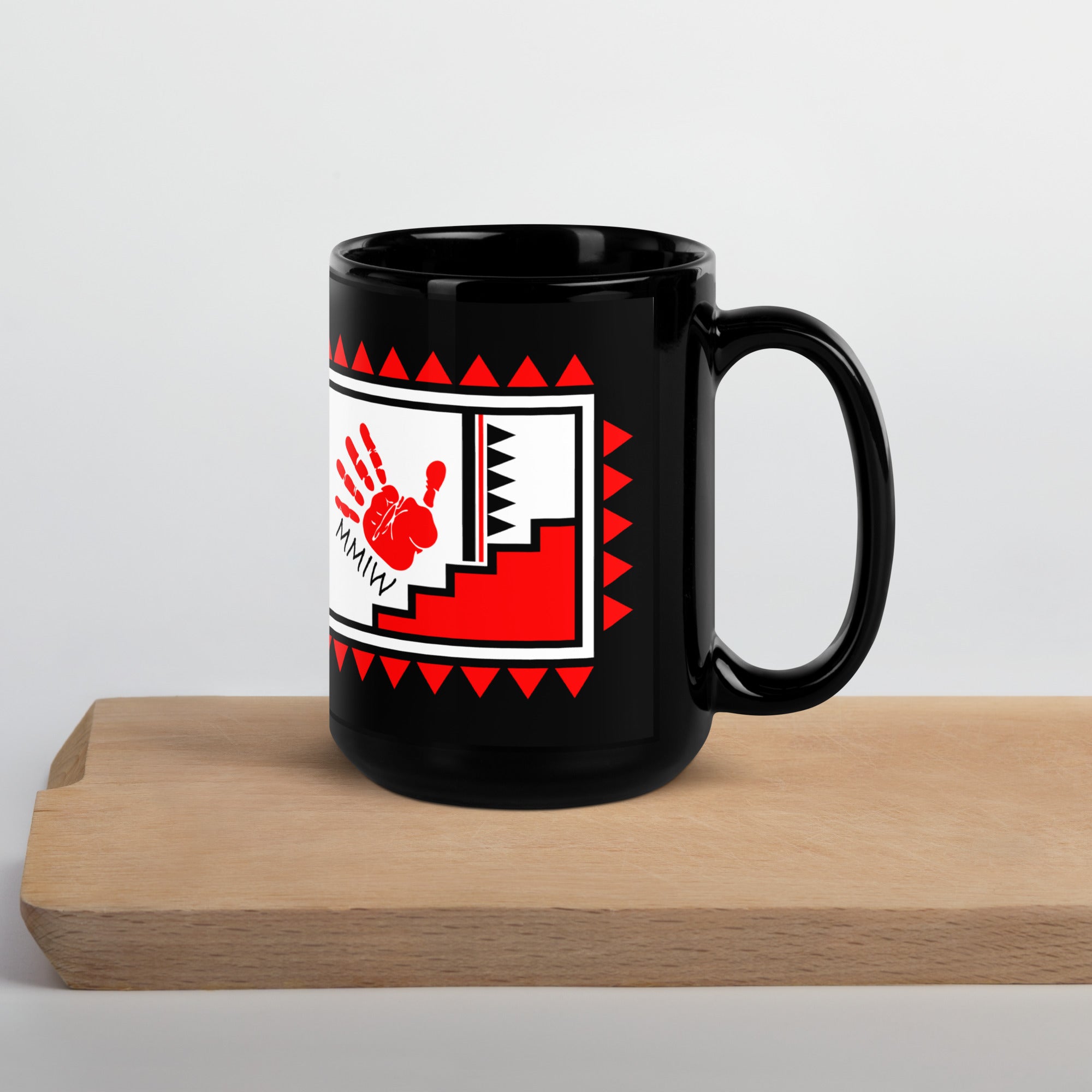 MMIW Black Glossy Mug