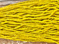 Yellow 3mm Rondelle Beads #65