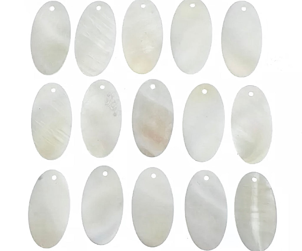 Oval Shell Centerpieces 25x16 or 30x16mm