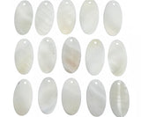 Oval Shell Centerpieces 25x16 or 30x16mm