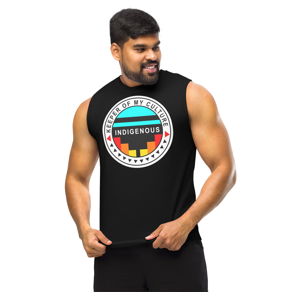 Keeper of My Culture Unisex Muscle Shirt