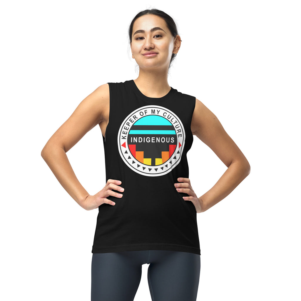 Keeper of My Culture Unisex Muscle Shirt