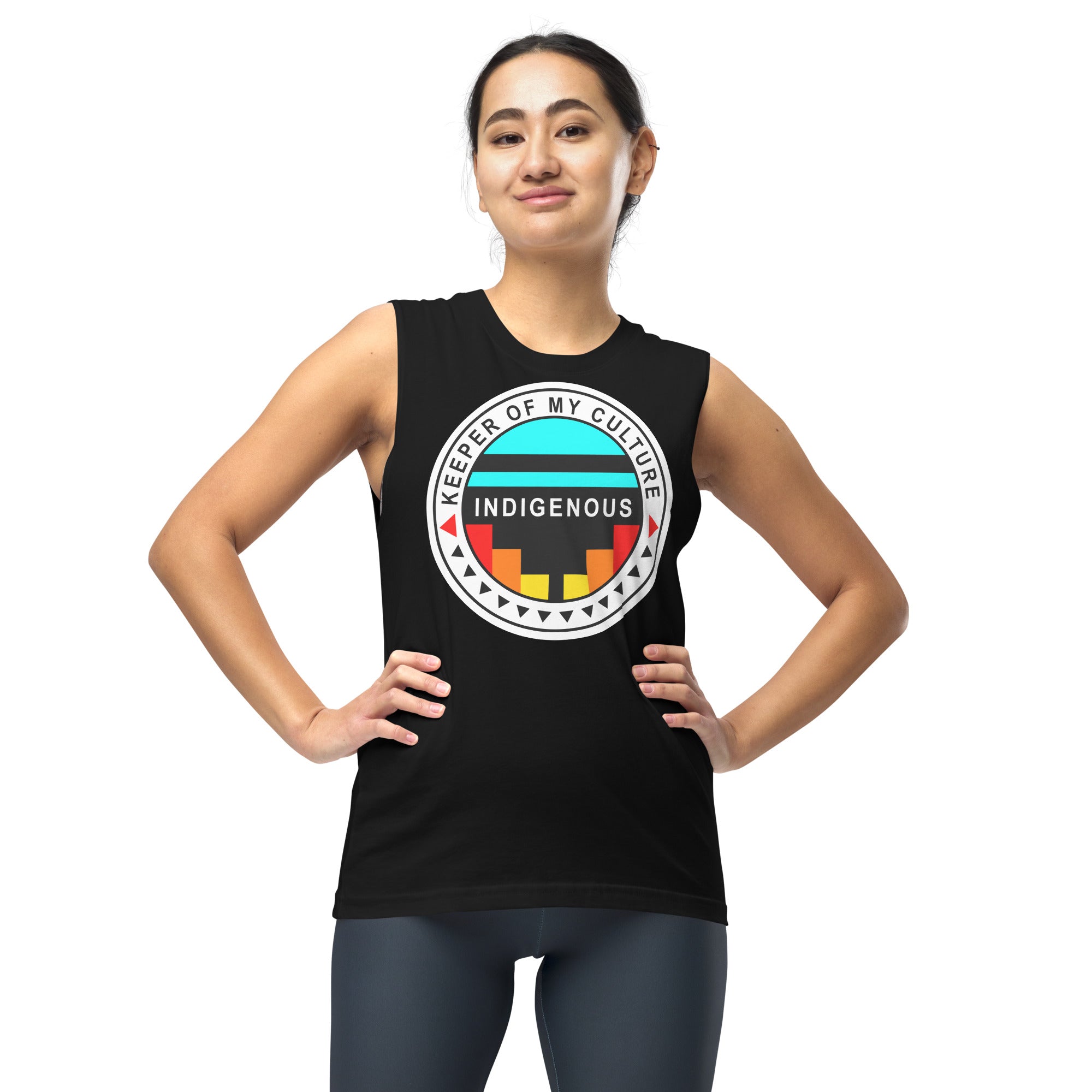 Keeper of My Culture Unisex Muscle Shirt