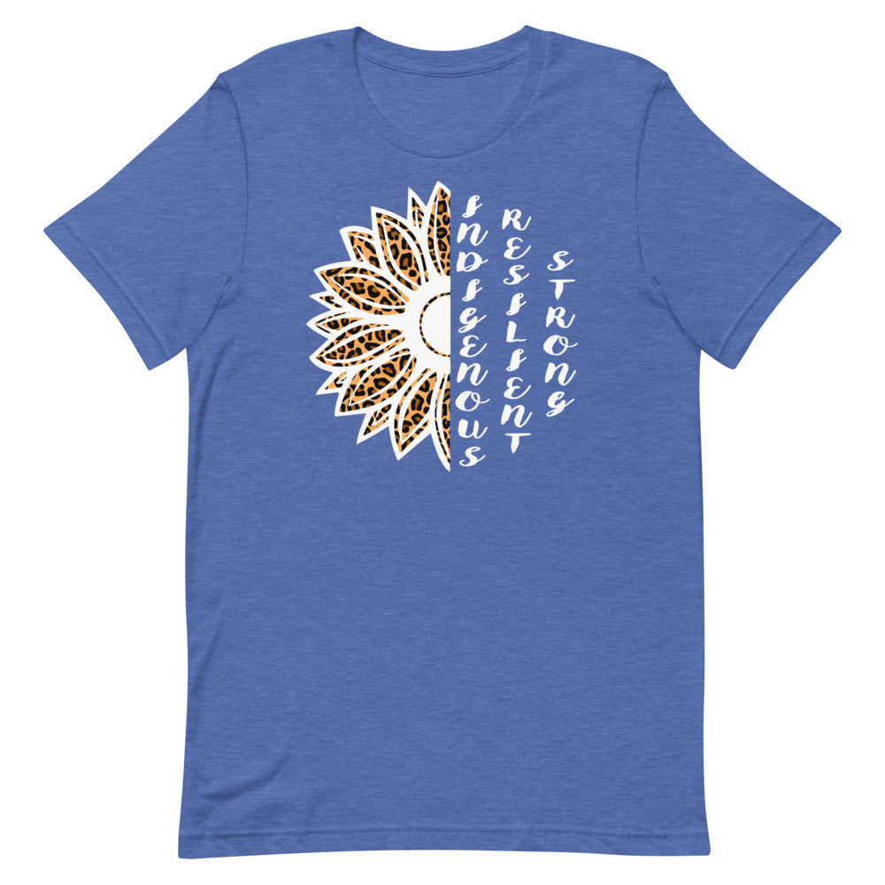 Indigenous Resilient Strong Sunflower T-shirt