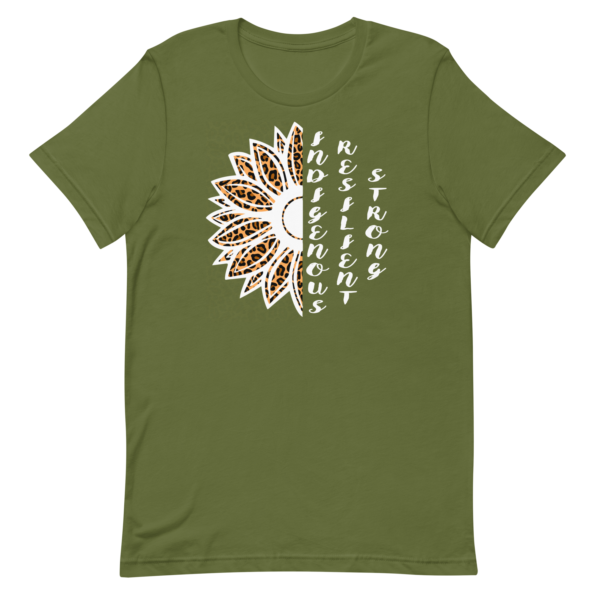 Indigenous Resilient Strong Sunflower T-shirt