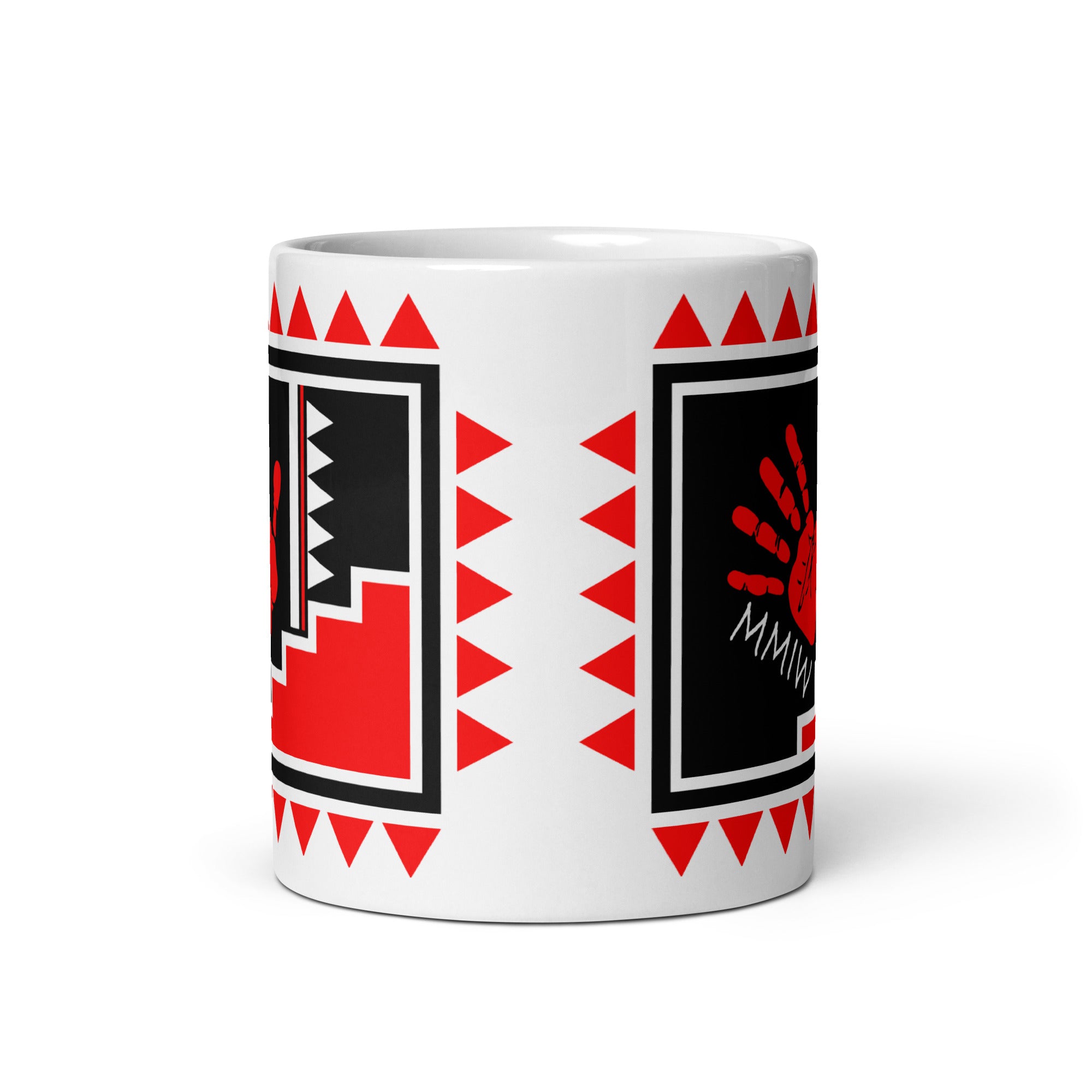 MMIW White glossy mug