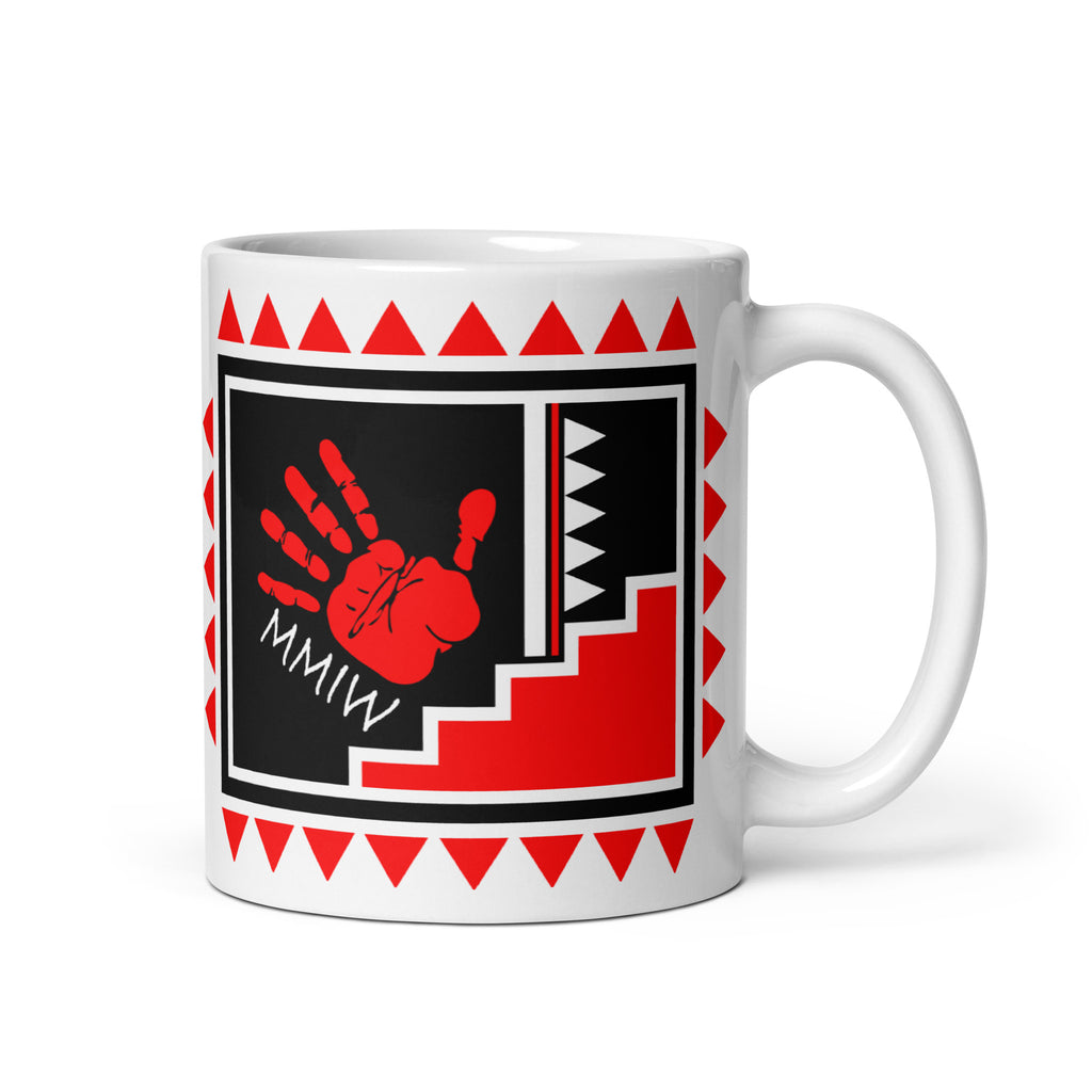 MMIW White glossy mug