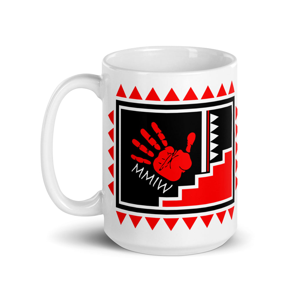 MMIW White glossy mug