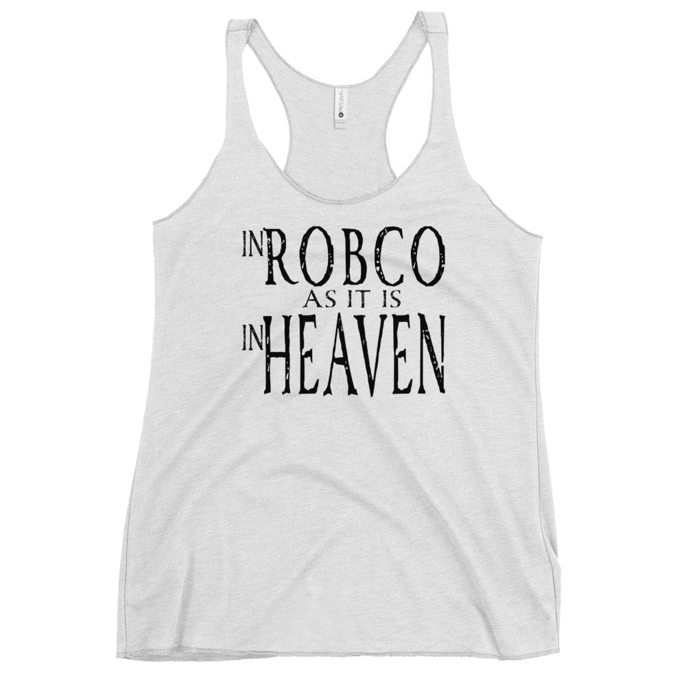 RobCo As it is in Heaven Tank: Black Writing