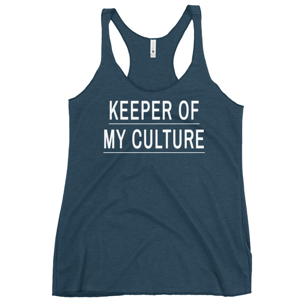 Keeper of My Culture Women's Racerback Tank