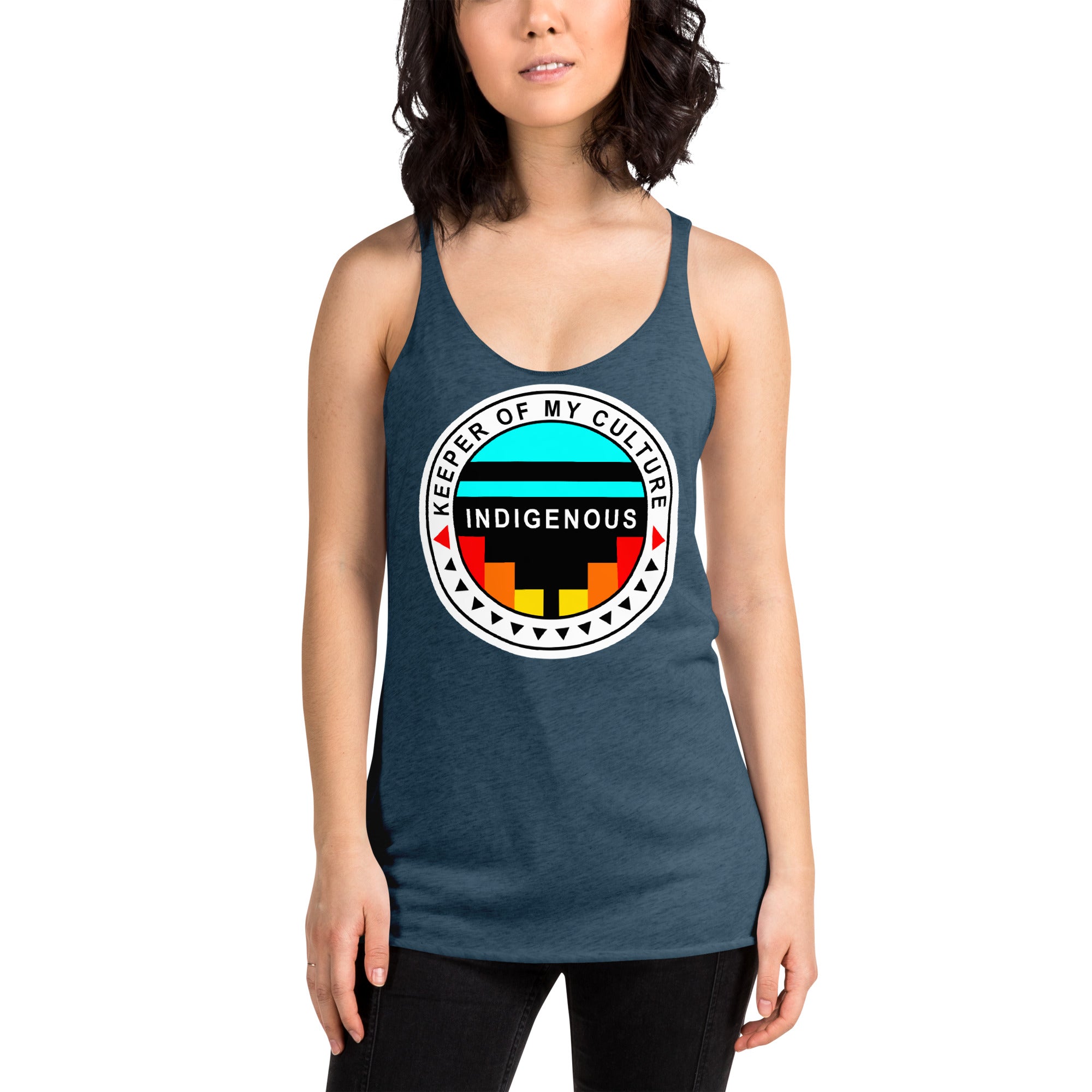 Keeper of My Culture Women's Racerback Tank