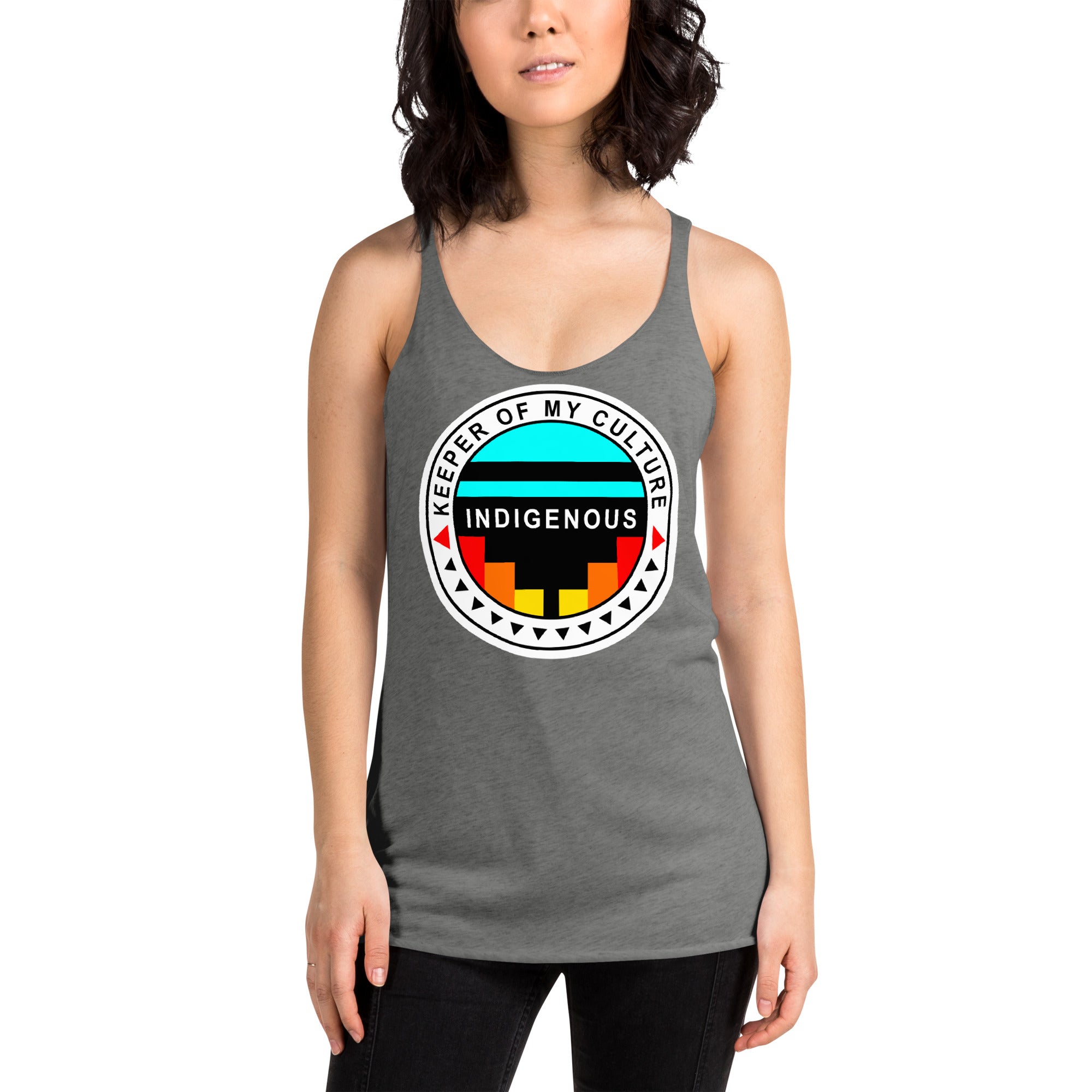 Keeper of My Culture Women's Racerback Tank