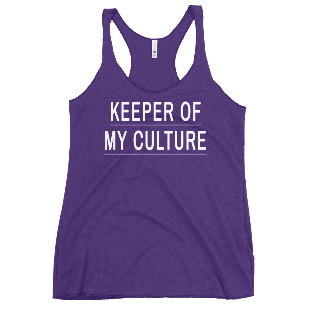 Keeper of My Culture Women's Racerback Tank