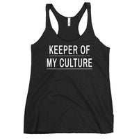 Keeper of My Culture Women's Racerback Tank