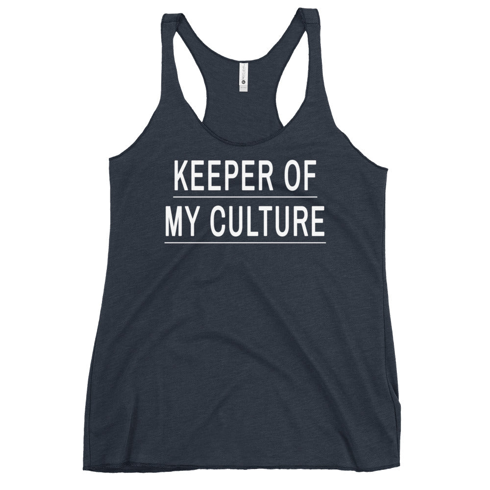 Keeper of My Culture Women's Racerback Tank