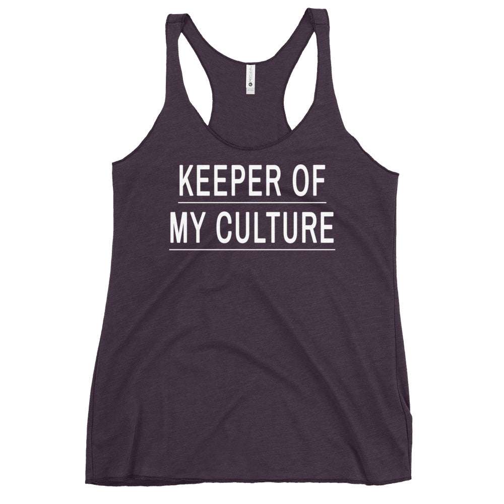 Keeper of My Culture Women's Racerback Tank