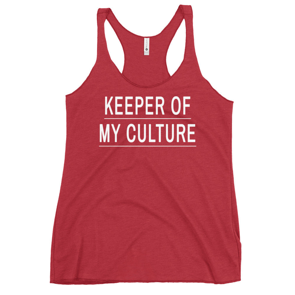 Keeper of My Culture Women's Racerback Tank