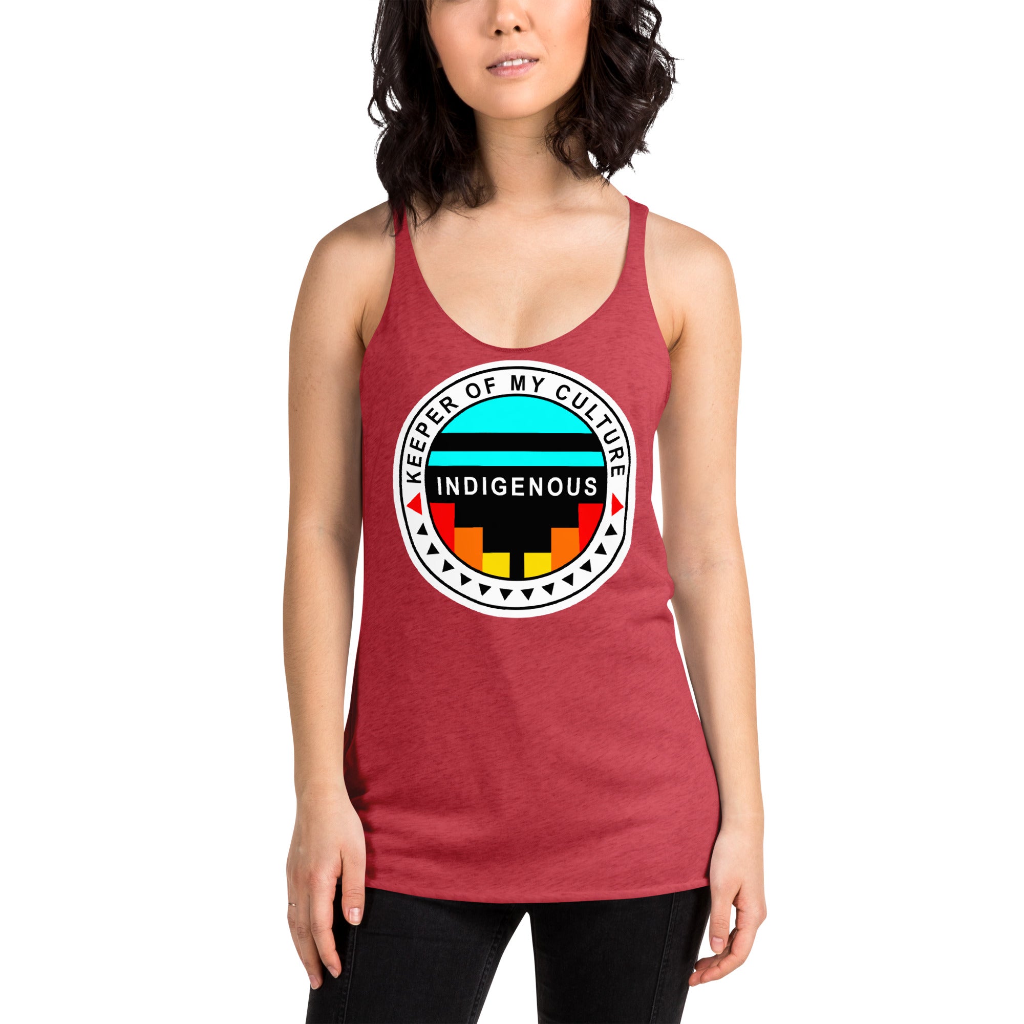 Keeper of My Culture Women's Racerback Tank