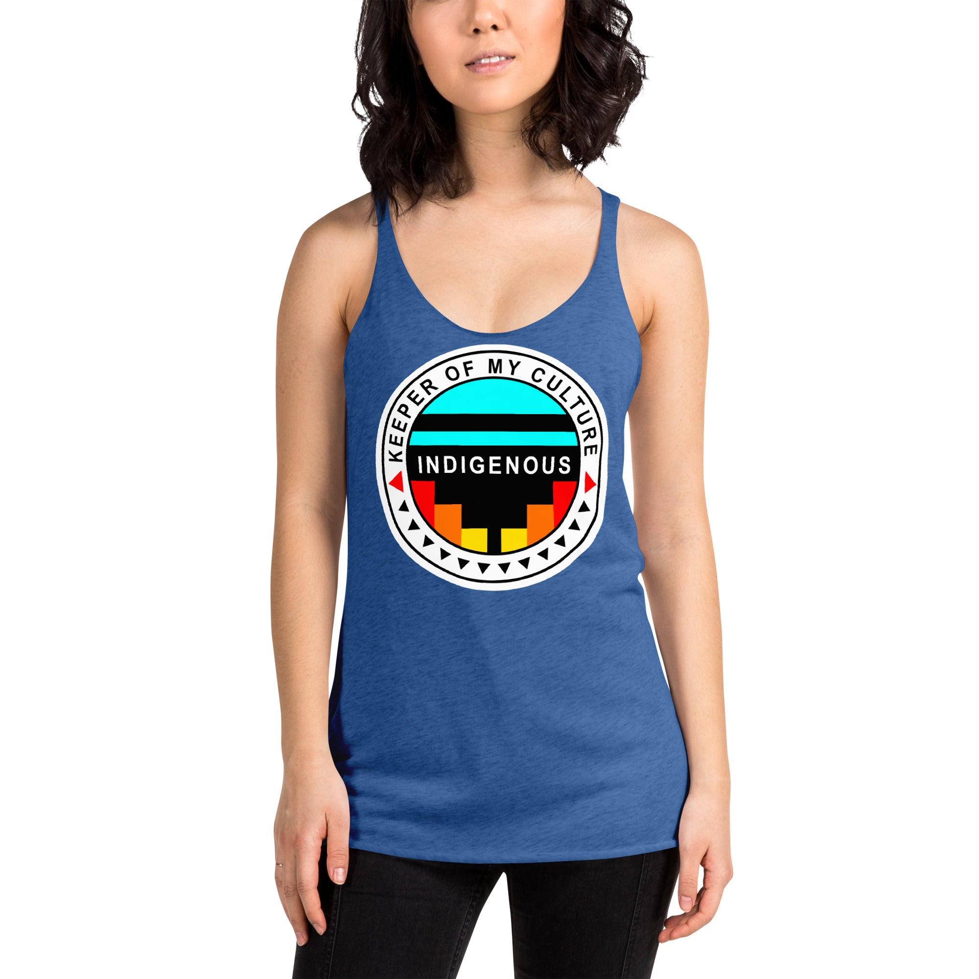 Keeper of My Culture Women's Racerback Tank