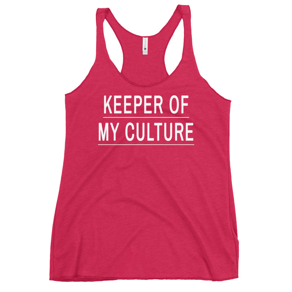Keeper of My Culture Women's Racerback Tank