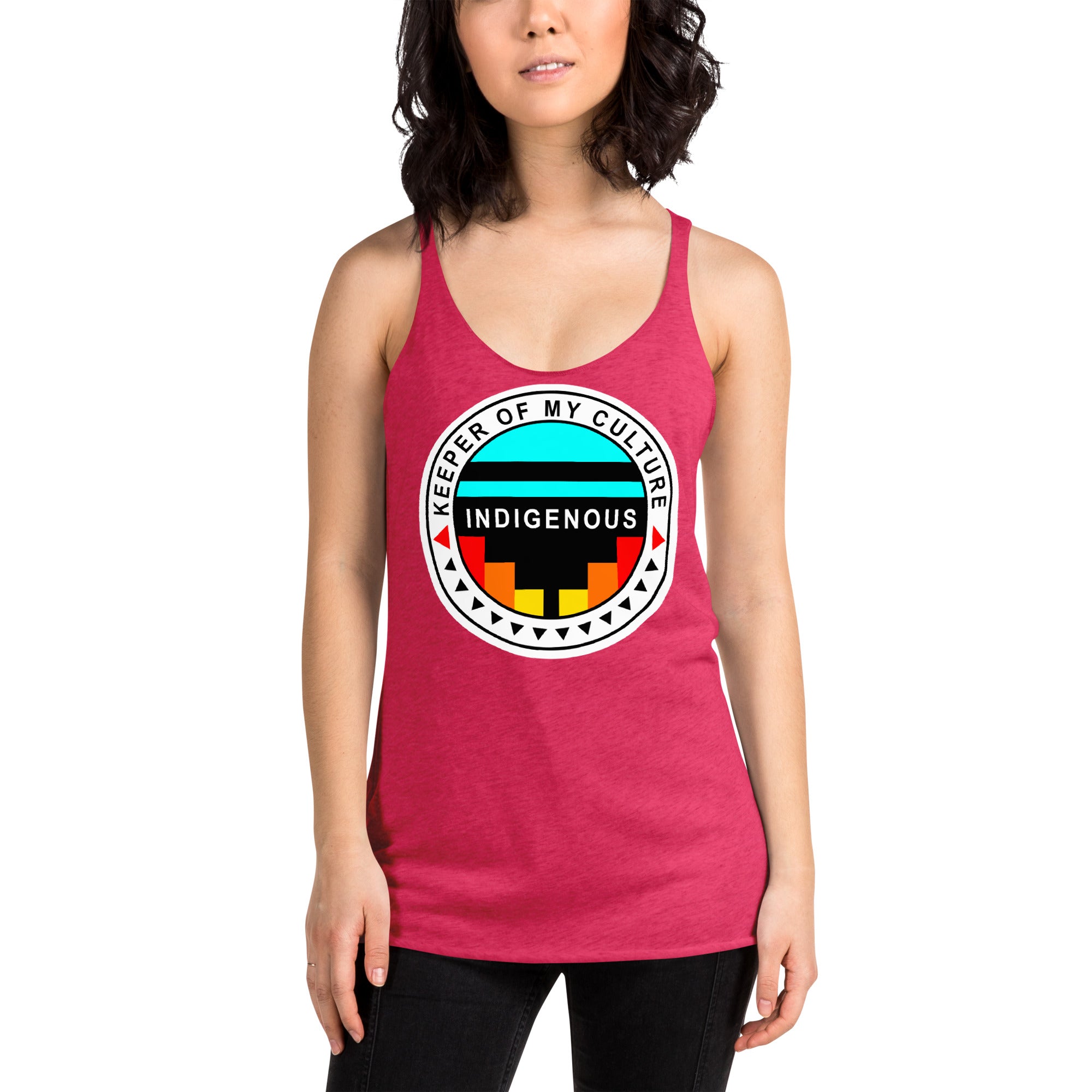 Keeper of My Culture Women's Racerback Tank