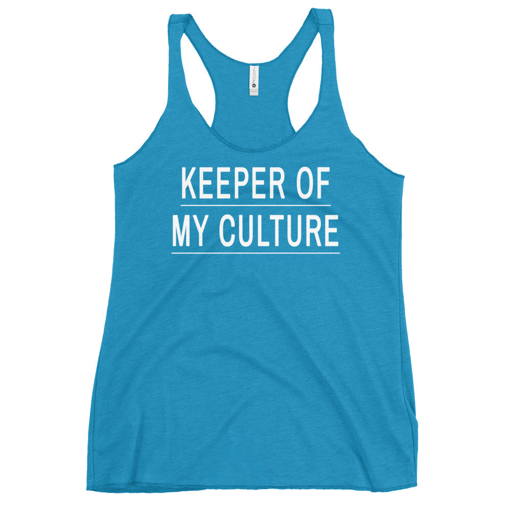 Keeper of My Culture Women's Racerback Tank