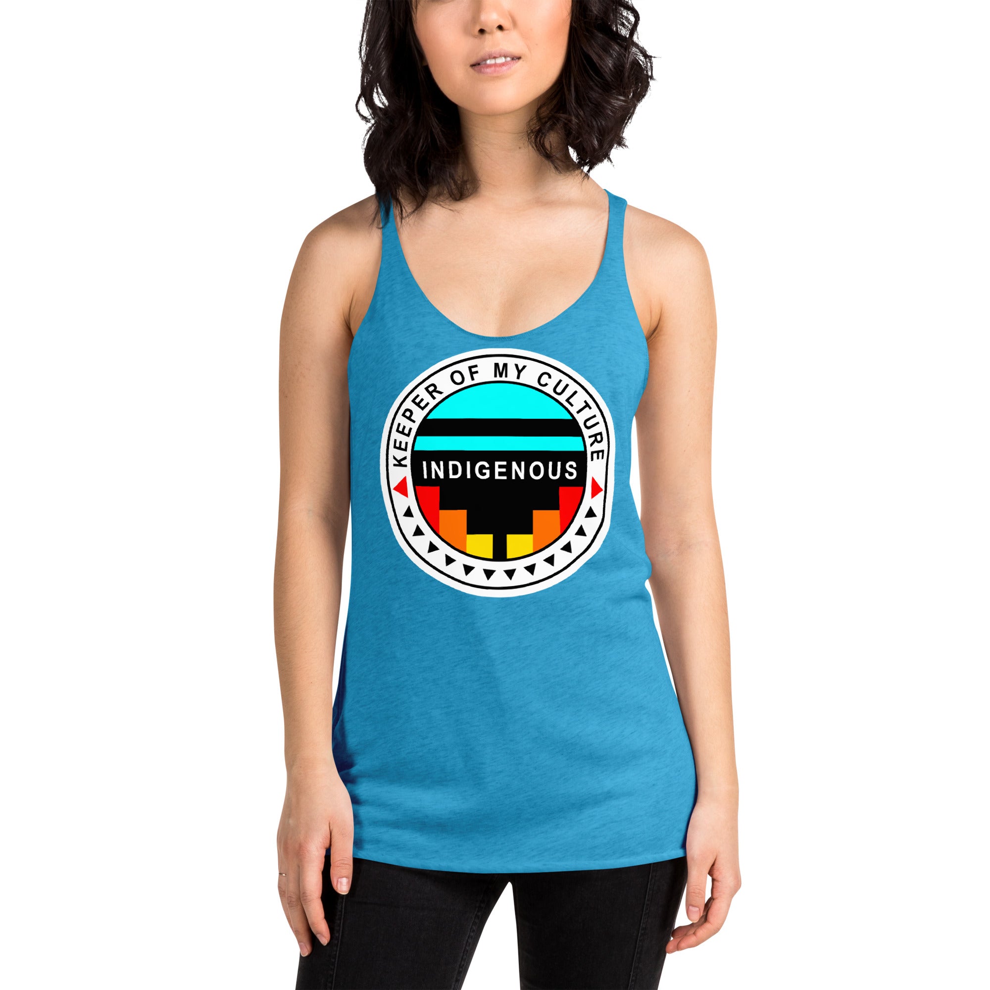 Keeper of My Culture Women's Racerback Tank